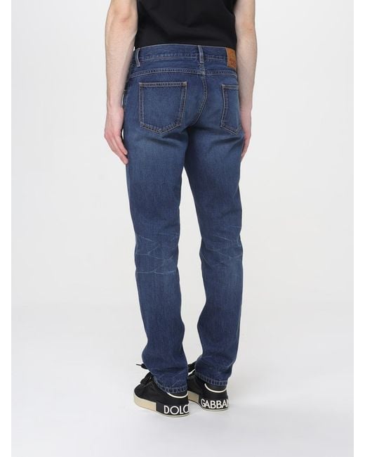 Dolce & Gabbana Blue Dolce &Amp Gabbana Denim Skinny Fit Jeans for men