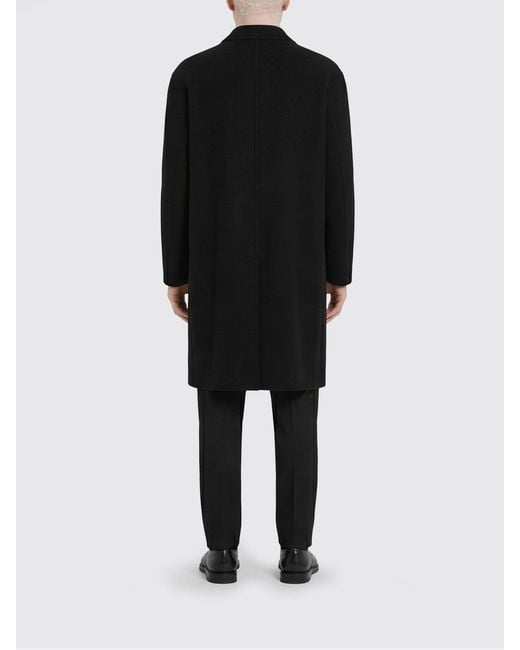 MM6 by Maison Margiela Black Coat for men