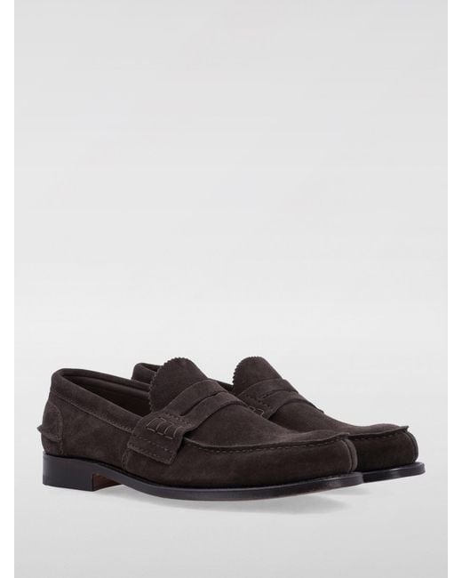 Church's Natural Pembrey Suede Loafers for men