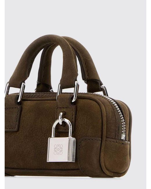 Loewe Brown Amazona Nubuck Bag