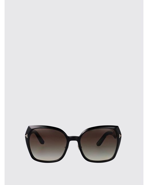 Tom Ford Gray Ft1223 Plum Acetate Sunglasses