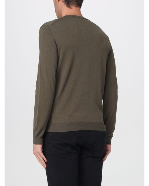 Zanone Gray Sweatshirt for men