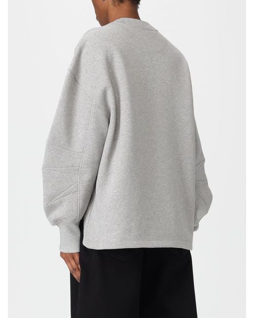 The Attico Gray Sweatshirt