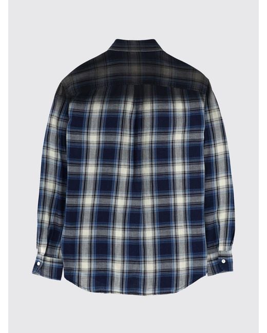 DSquared² Blue Cotton Shirt for men
