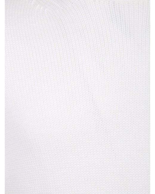 Dondup White Jumper for men