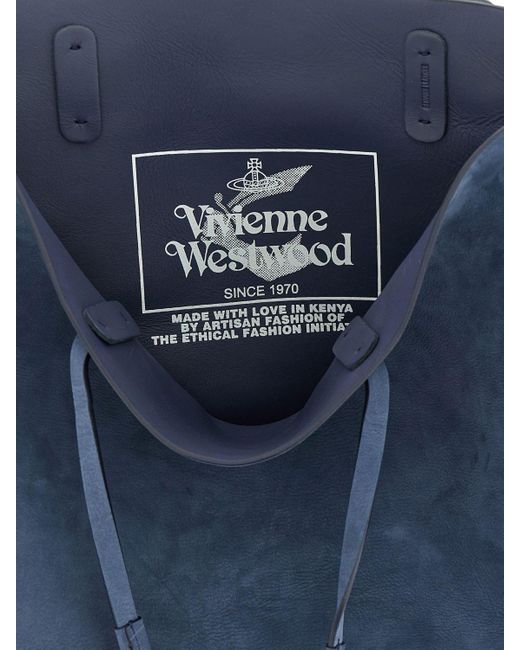 Vivienne Westwood Blue Shoulder Bag
