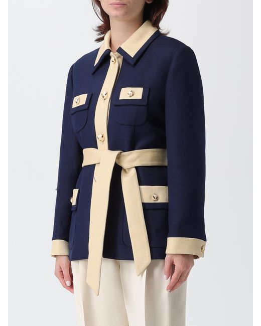 Valentino Blue Caban 38