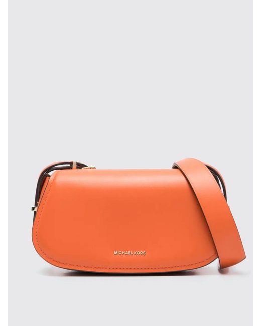 Borsa A Tracolla Lydia Piccola di Michael Kors in Orange