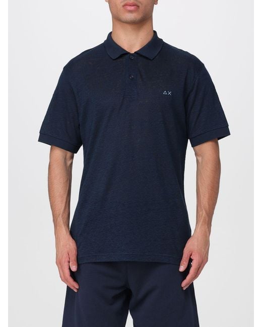 Sun 68 Blue T-Shirt for men