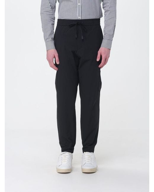 Boss Black Stretch Poplin Cargo Trousers for men