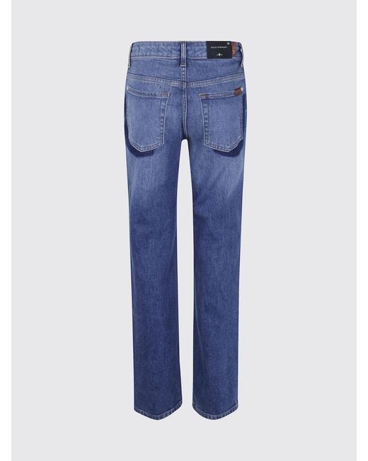 7 For All Mankind Blue Jeans