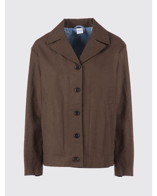 Aspesi Brown Cotton Jacket