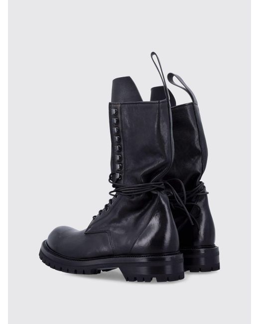 Rick Owens Blue Flat Shoes