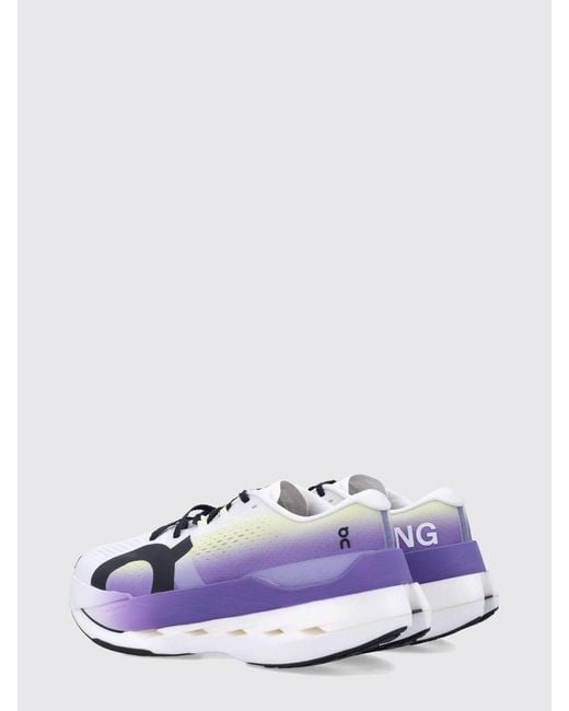On Shoes Purple Mesh Cloudboom Max On Sneakers for men
