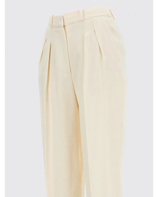 Loulou de Saison Natural Wool Blend Classic Trousers