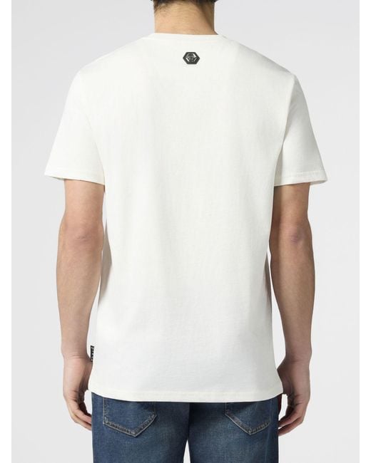 Philipp Plein Natural T-Shirt for men