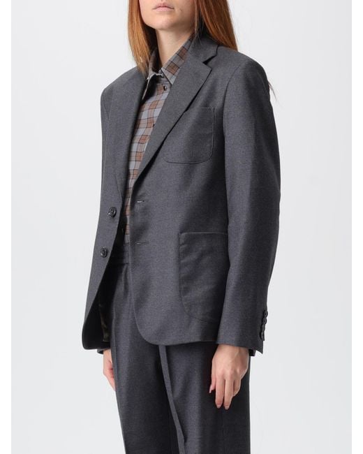 Pantalon Femme Barena en coloris Gray