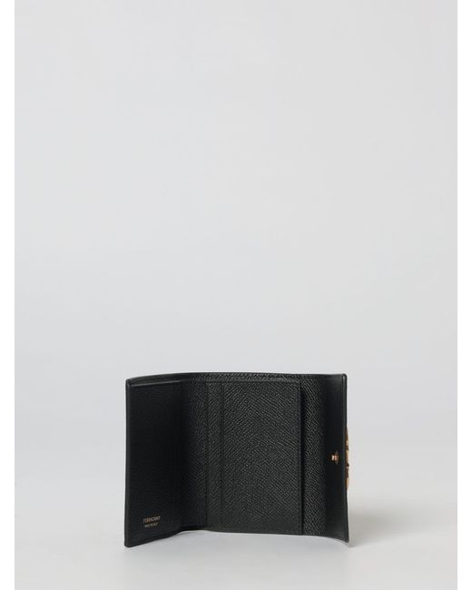 Ferragamo Gray Gancini Grained Leather Wallet