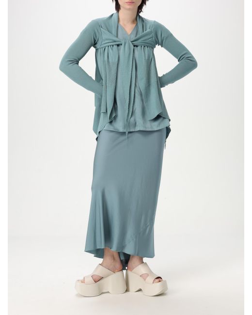 Blusa Floating di Rick Owens in Blue