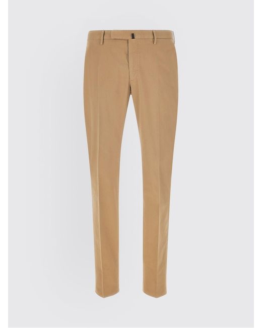 Incotex Natural Tailored Trousers for men