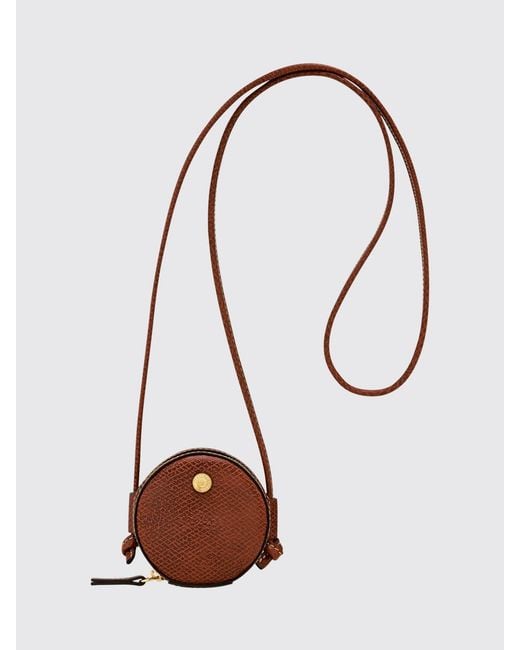 Longchamp White Key Chain