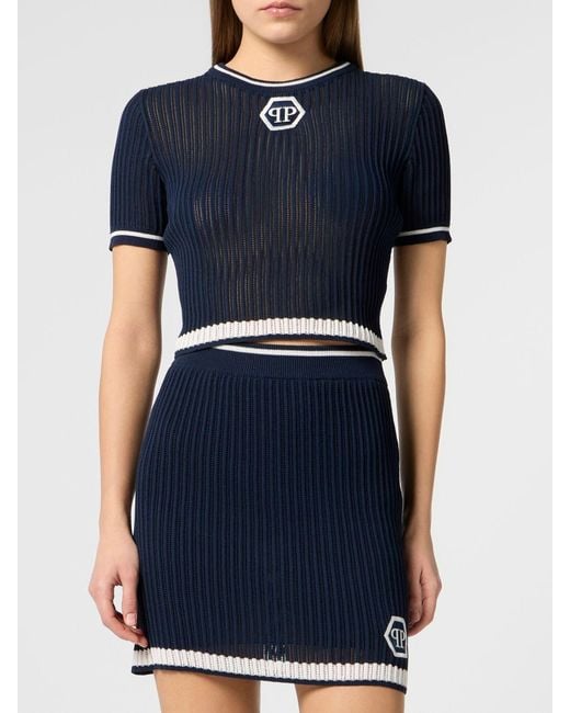 Philipp Plein Blue Jumper
