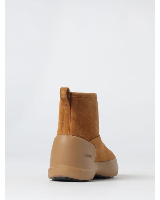 Moon Boot Brown Flat Ankle Boot