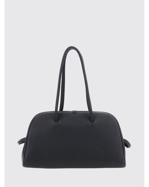 Jacquemus Black Le Turismo Grained Leather Shoulder Bag With Embossed Logo for men
