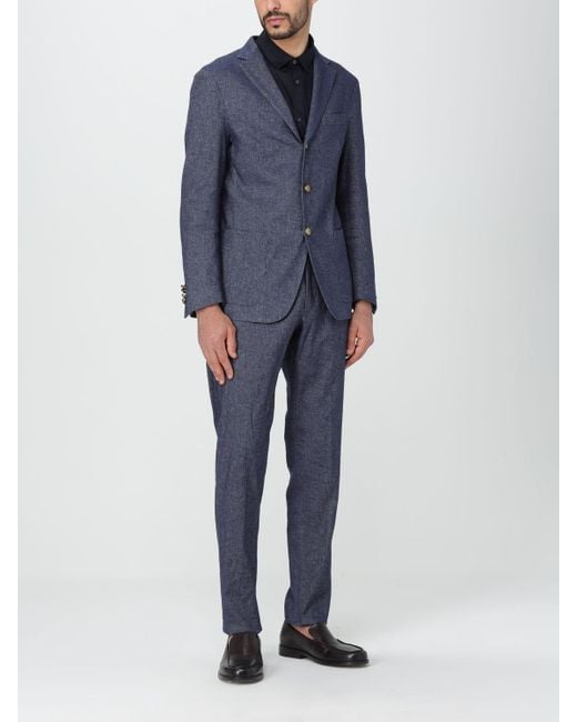 Eleventy Blue Suit for men