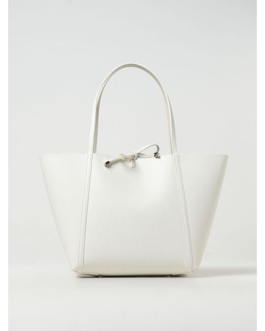 Armani Exchange White Shoulder Bag