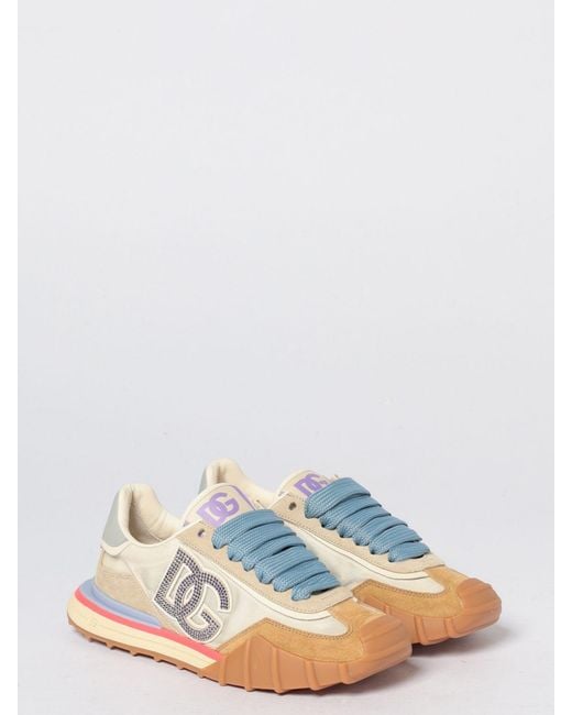 Dolce & Gabbana White Dolce &Amp Gabbana Dg Athletic Sneakers