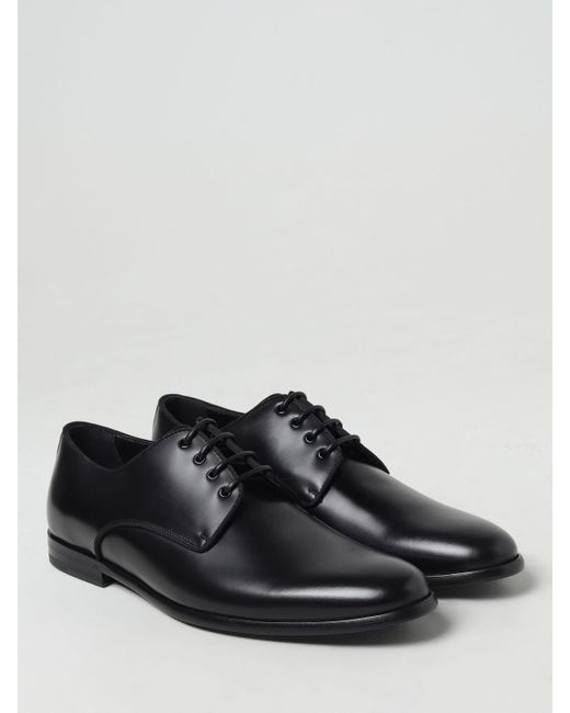 Dolce & Gabbana Black Brogue Shoes for men