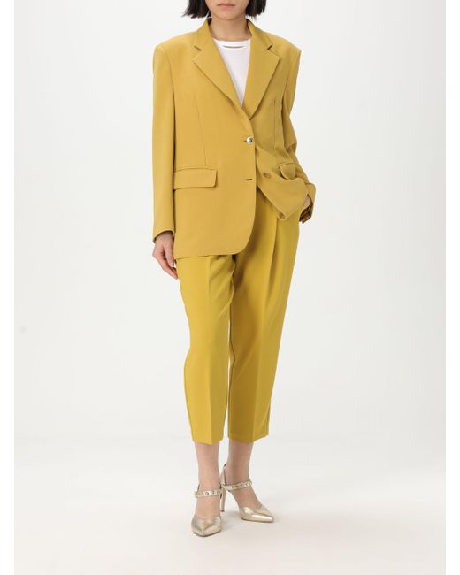 Americana Mujer Elisabetta Franchi de color Yellow