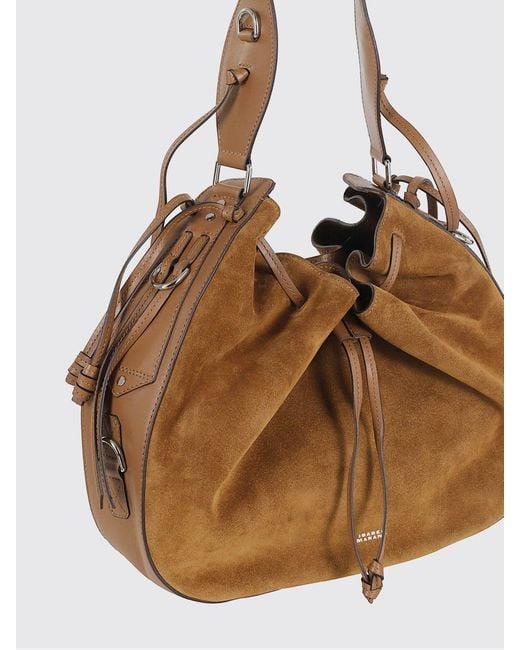 Isabel Marant Brown Bolton Hobo Suede Bag