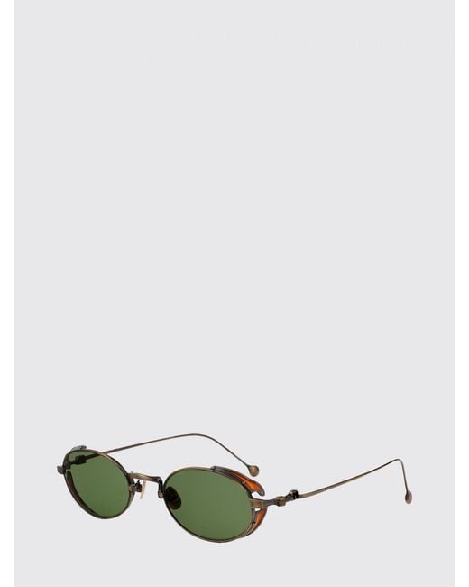Matsuda Green Oval Frame Sunglasses for men