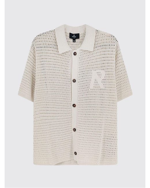 Represent Natural Cotton Blend Knit Polo Shirt for men