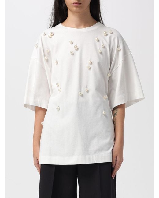 T-Shirt Oversize di MEIMEIJ in White