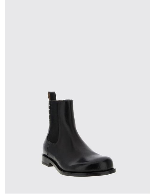 J.W. Anderson Black Leather Chelsea Boots for men