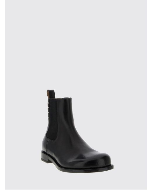 J.W. Anderson Black Leather Chelsea Boots for men