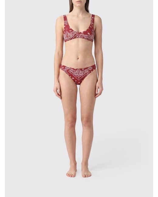 VENUJA Blue Polyamide Bikini With Bandana Print