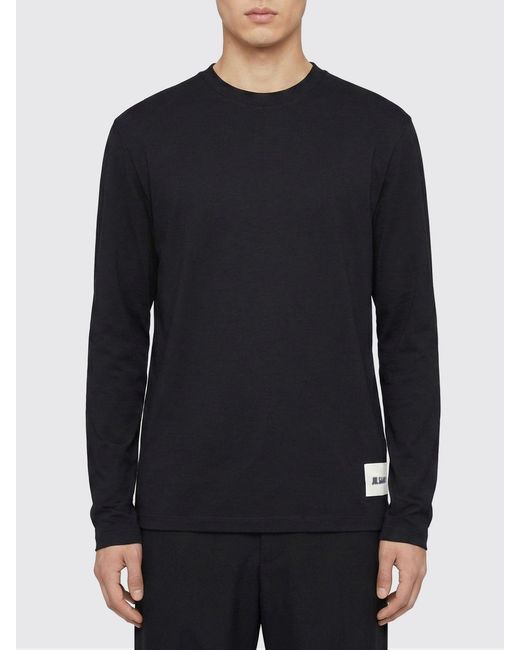 Jil Sander Blue Set Of 3 Basic Cotton T-Shirts for men