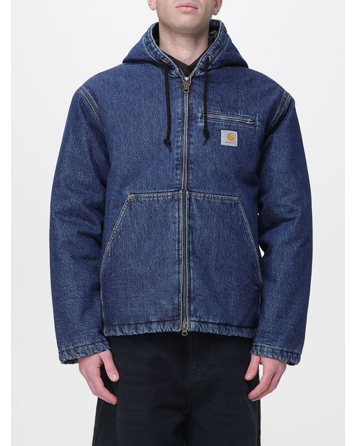 Carhartt Blue Cleveland Denim Jacket for men
