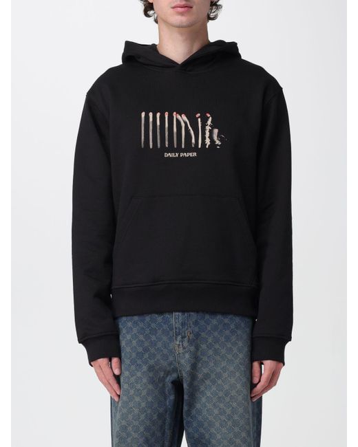 Sudadera Hombre Daily Paper de hombre de color Black