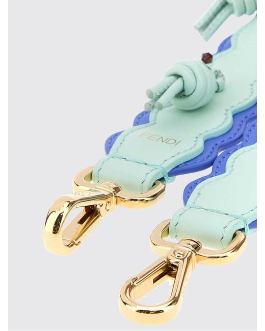 Fendi Blue Shoulder Strap