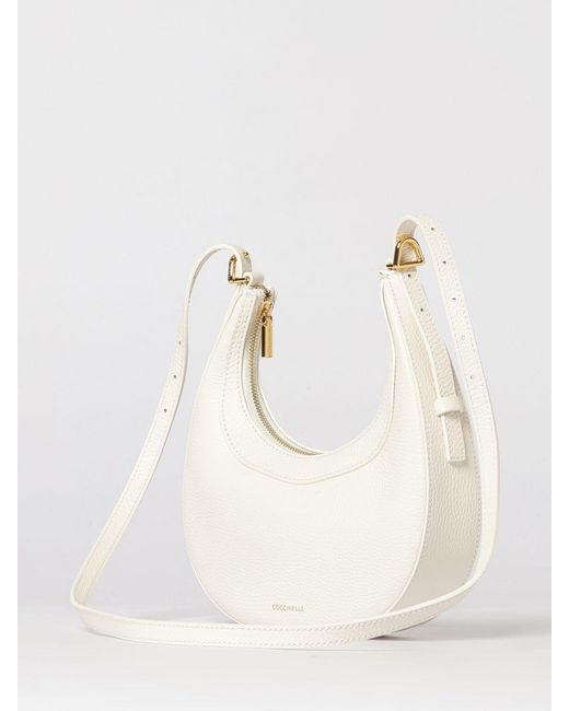 Coccinelle Natural Whisper Mini Grained Leather Bag