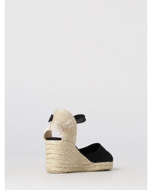 Castaner Black Carol Canvas Espadrilles