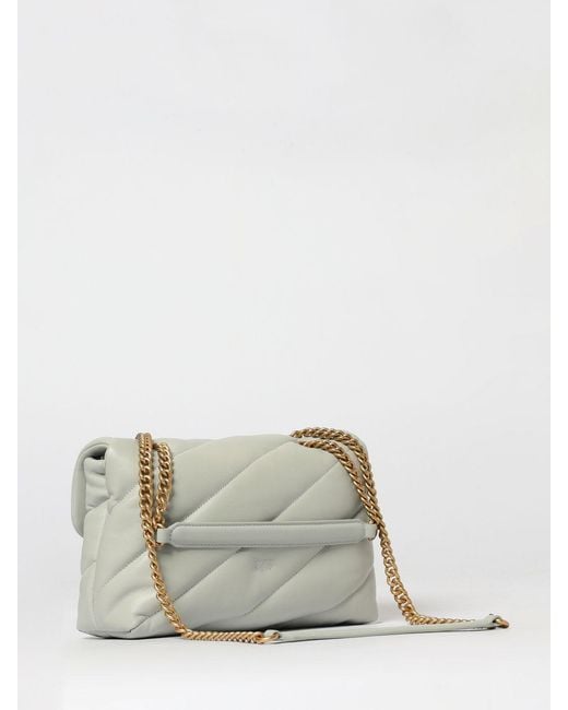Pinko Natural Love Bag Puff Maxi Matelassé Nappa Bag