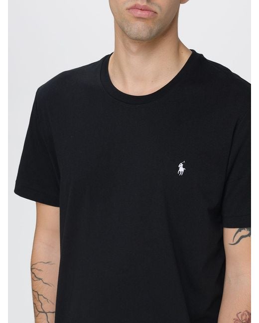 T-Shirt Homme Polo Ralph Lauren pour homme en coloris Black