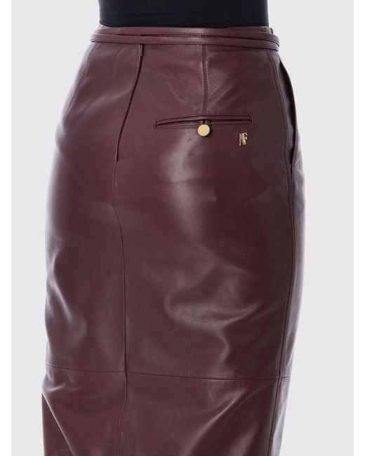 Alberta Ferretti Purple Skirt