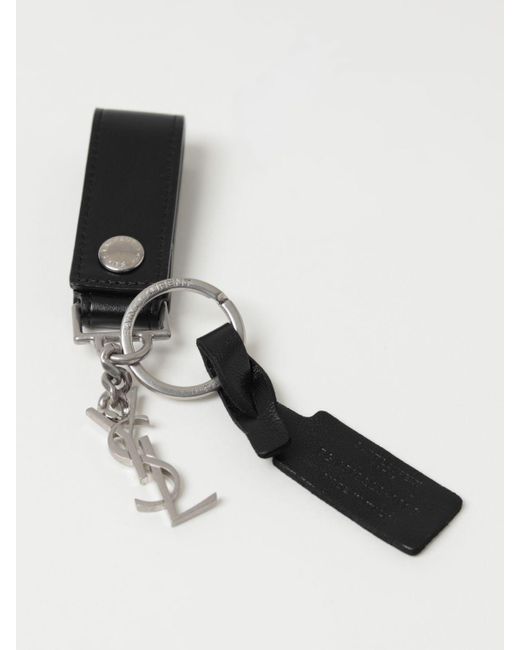 Porte-clés Saint Laurent pour homme en coloris Blanc | Lyst